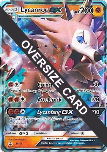 Lycanroc GX - SM14 (SM14), Jumbo Cards — Pokémon card price