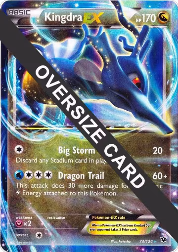 Kingdra EX - 73/124 (073/124), Jumbo Cards — Pokémon card price