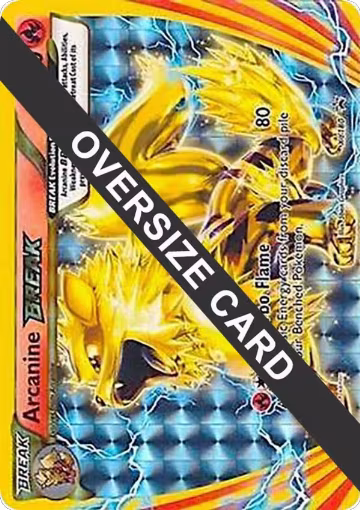 Arcanine BREAK - XY180 (XY Black Star Promos) (XY180), Jumbo Cards — Pokémon card price