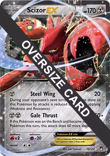 Scizor EX - 76/122 (076/122), Jumbo Cards — Pokémon card price