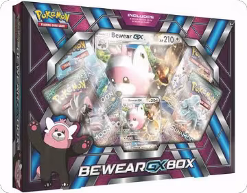 Bewear GX Box, SM - Guardians Rising — Pokémon sealed product price
