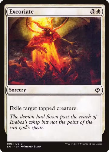 Excoriate (5), Archenemy: Nicol Bolas — Magic card price