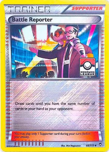 Battle Reporter - 88/111 (Pokemon League) (088/111), League & Championship Cards — Pokémon card price