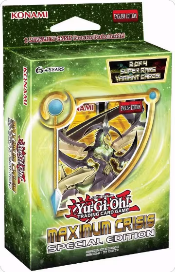 Maximum Crisis: Special Edition Box, Maximum Crisis — Yu-Gi-Oh! sealed product price