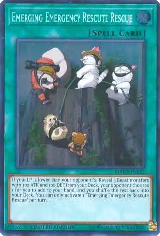 Emerging Emergency Rescute Rescue (MACR-ENSE3), Maximum Crisis — Yu-Gi-Oh! card price
