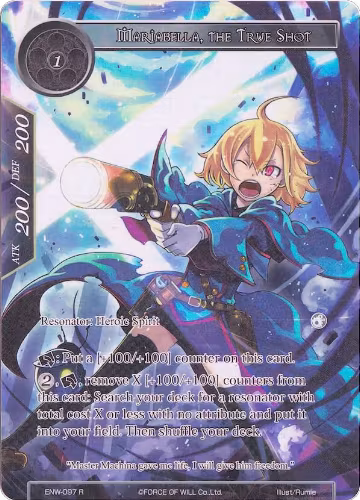 Mariabella, the True Shot (Full Art) (ENW-097) — card price