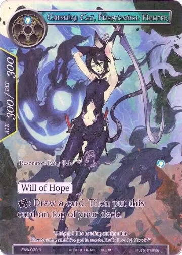 Cheshire Cat, Phantasmal Fighter (Full Art) (ENW-039), Echoes of the New World — Force of Will card price