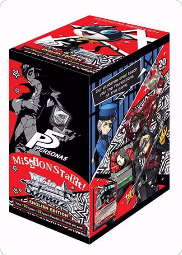 Persona 5 Booster Box, Persona 5 — Weiß Schwarz sealed product price