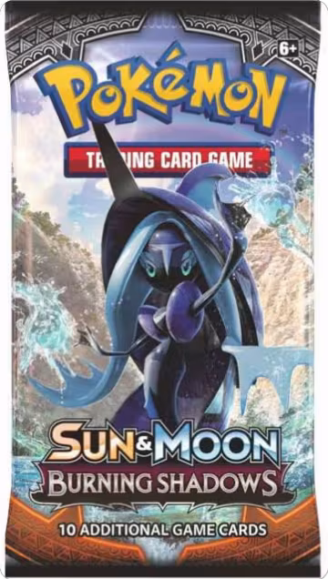 Burning Shadows Booster Pack, SM - Burning Shadows — Pokémon sealed product price