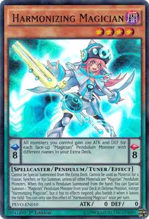Harmonizing Magician (PEVO-EN010), Pendulum Evolution — Yu-Gi-Oh! card price