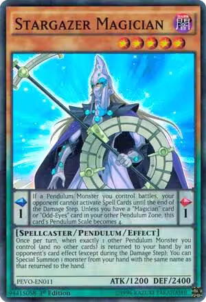 Stargazer Magician (PEVO-EN011), Pendulum Evolution — Yu-Gi-Oh! card price