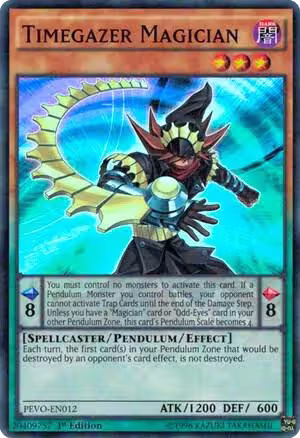 Timegazer Magician (PEVO-EN012), Pendulum Evolution — Yu-Gi-Oh! card price