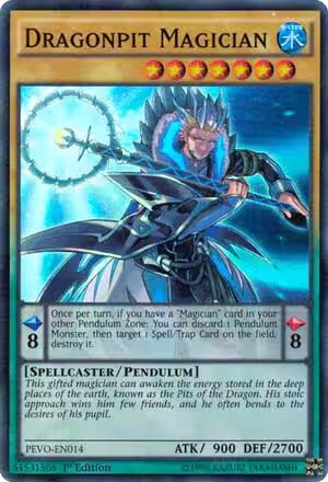 Dragonpit Magician (PEVO-EN014), Pendulum Evolution — Yu-Gi-Oh! card price
