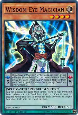 Wisdom-Eye Magician (PEVO-EN017) — card price