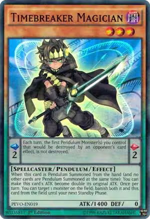 Timebreaker Magician (PEVO-EN019), Pendulum Evolution — Yu-Gi-Oh! card price