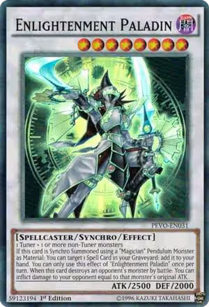 Enlightenment Paladin (PEVO-EN031), Pendulum Evolution — Yu-Gi-Oh! card price