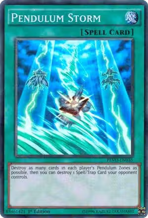 Pendulum Storm (PEVO-EN035), Pendulum Evolution — Yu-Gi-Oh! card price