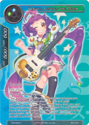 Kaguya, Love of the Moon (Alternate Full Art) (ENW-088), Echoes of the New World — Force of Will card price