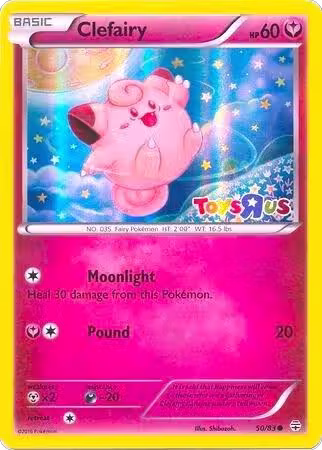 Clefairy - 50/83 (Toys R Us Promo) (050/083), Miscellaneous Cards & Products — Pokémon card price