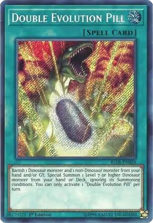 Double Evolution Pill (BLLR-EN028), Battles of Legend: Light's Revenge — Yu-Gi-Oh! card price