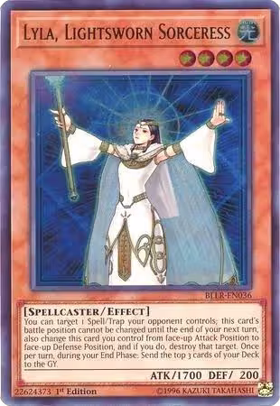 Lyla, Lightsworn Sorceress (BLLR-EN036), Battles of Legend: Light's Revenge — Yu-Gi-Oh! card price