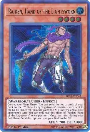 Raiden, Hand of the Lightsworn (BLLR-EN042), Battles of Legend: Light's Revenge — Yu-Gi-Oh! card price