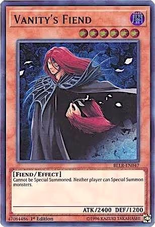 Vanity's Fiend (BLLR-EN047), Battles of Legend: Light's Revenge — Yu-Gi-Oh! card price