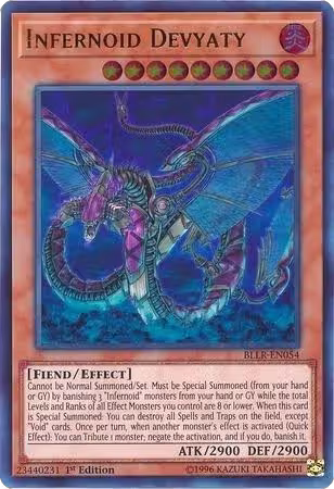 Infernoid Devyaty (BLLR-EN054), Battles of Legend: Light's Revenge — Yu-Gi-Oh! card price