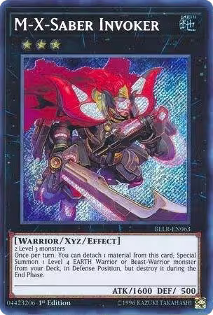 M-X-Saber Invoker (BLLR-EN063), Battles of Legend: Light's Revenge — Yu-Gi-Oh! card price