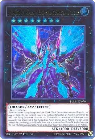 Number 62: Galaxy-Eyes Prime Photon Dragon (BLLR-EN070), Battles of Legend: Light's Revenge — Yu-Gi-Oh! card price