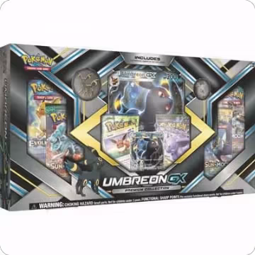 Umbreon GX Premium Collection, SM - Guardians Rising — Pokémon sealed product price