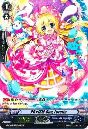 PRISM-Duo, Loretta (White - SP) (G-CB05/S52EN W), G-CB05: Prismatic Divas — Vanguard card price