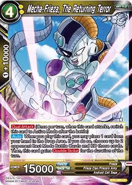 Mecha-Frieza, The Returning Terror (2017) (BT1-090), Galactic Battle — DB Super card price