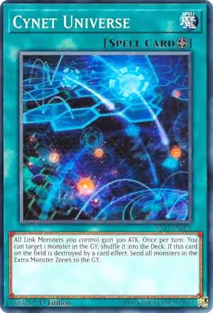 Cynet Universe (YS17-EN021), Starter Deck: Link Strike — Yu-Gi-Oh! card price