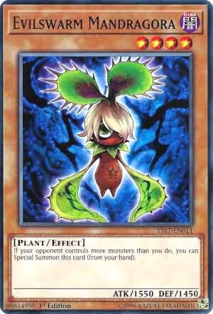 Evilswarm Mandragora (YS17-EN011), Starter Deck: Link Strike — Yu-Gi-Oh! card price