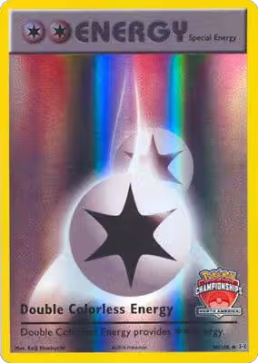 Double Colorless Energy - 90/108 (North America Championships) (090/108), League & Championship Cards — Pokémon card price