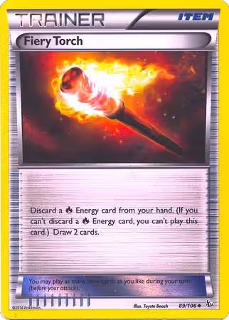 Fiery Torch - 89/106 (Sheen Holo) (089/106), Miscellaneous Cards & Products — Pokémon card price