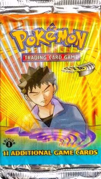 Gym Heroes Booster Pack [1st Edition], Gym Heroes — Pokémon sealed product price
