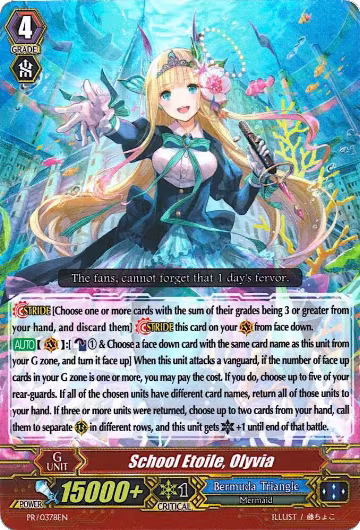 School Etoile, Olyvia (PR/0378EN), Promo Cards — Vanguard card price