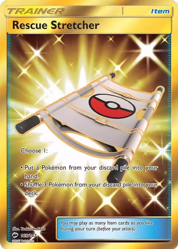 Rescue Stretcher (Secret) (165/147), SM - Burning Shadows — Pokémon card price