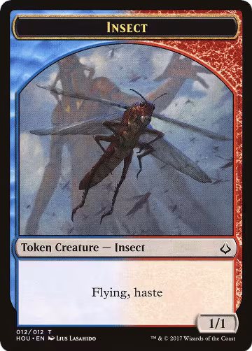 Insect // Zombie Double-Sided Token (12 // 20), Hour of Devastation — Magic card price