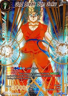 God Break Son Goku (SPR) (BT1-031) — card price