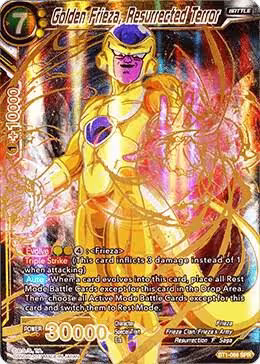 Golden Frieza, Resurrected Terror (SPR) (BT1-086) — card price