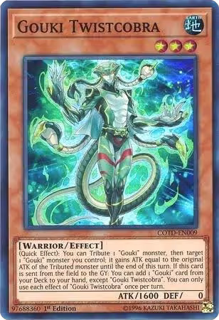 Gouki Twistcobra (COTD-EN009), Code of the Duelist — Yu-Gi-Oh! card price