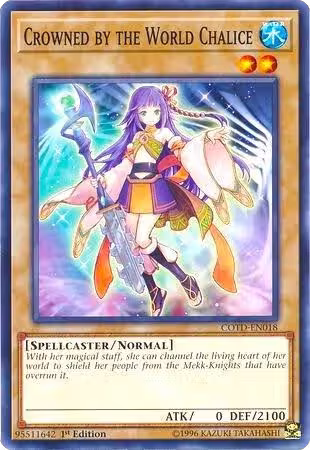 Crowned by the World Chalice (COTD-EN018), Code of the Duelist — Yu-Gi-Oh! card price