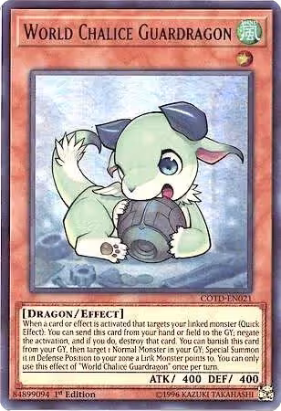World Chalice Guardragon (COTD-EN021), Code of the Duelist — Yu-Gi-Oh! card price
