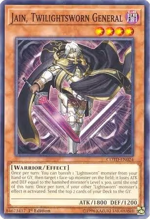 Jain, Twilightsworn General (COTD-EN024), Code of the Duelist — Yu-Gi-Oh! card price