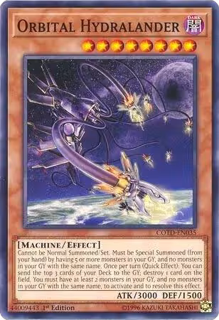 Orbital Hydralander (COTD-EN035), Code of the Duelist — Yu-Gi-Oh! card price