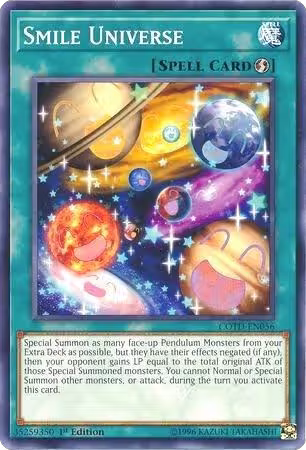 Smile Universe (COTD-EN056), Code of the Duelist — Yu-Gi-Oh! card price