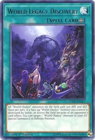 World Legacy Discovery (COTD-EN057), Code of the Duelist — Yu-Gi-Oh! card price